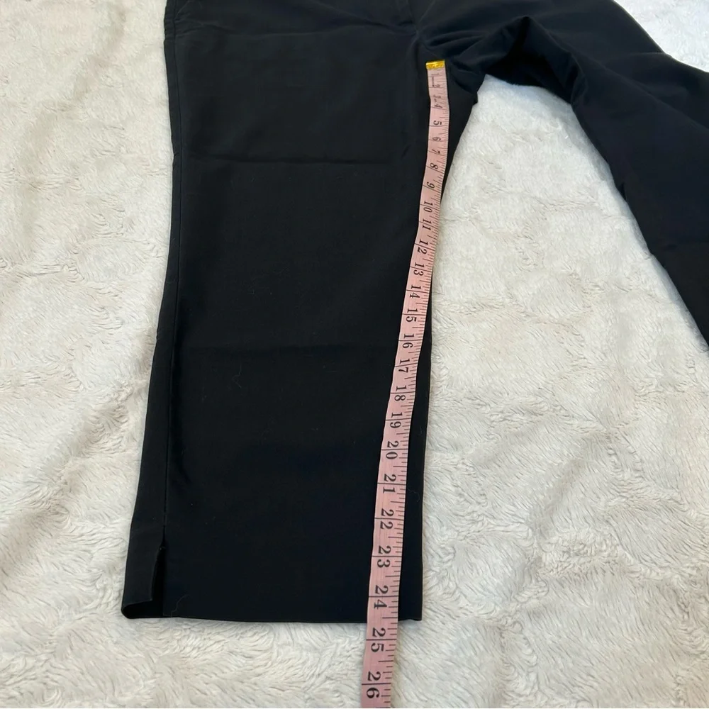 H&M - Black Slim Ankle Capri Formal Dress Pants 18 - Picture 9 of 12